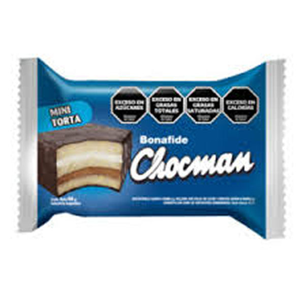 CHOCMAN MINITORTA SEMIAMARGO